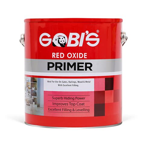 Gobi S Red Oxide Primer Gobi S Paints