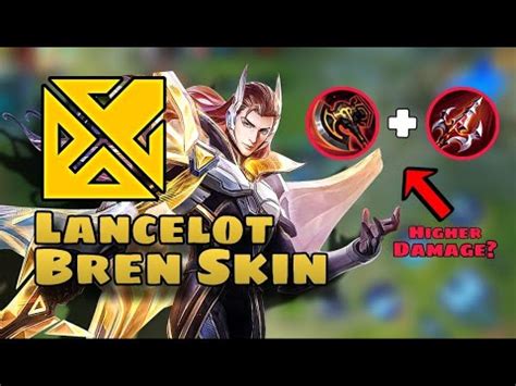 LANCELOT BREN SKIN GAMEPLAY WALKTHROUGH MUST TRY THIS ITEMS TO YOUR