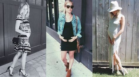 9 snygga outfitidéer för tredje trimestern från Kristin Cavallari