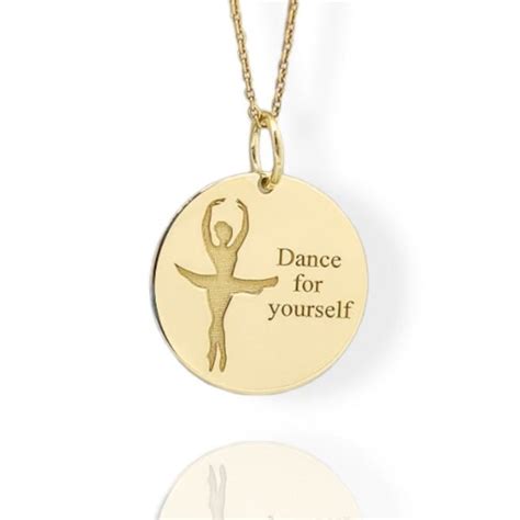 Ballerina Pendant Etsy