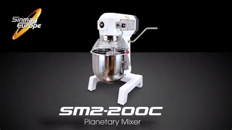 Planetary Mixer Sm C Bakery Machines Sinmag Europe Youtube