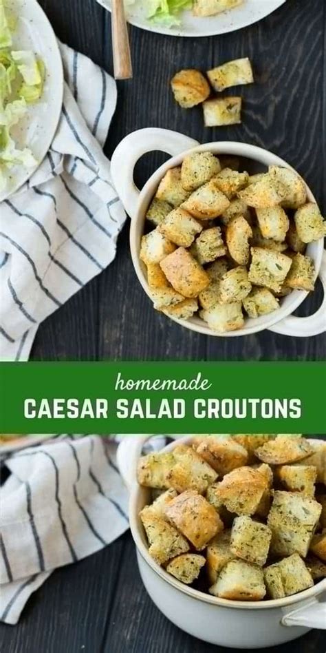 Caesar Croutons Easy Recipe Rachel Cooks®