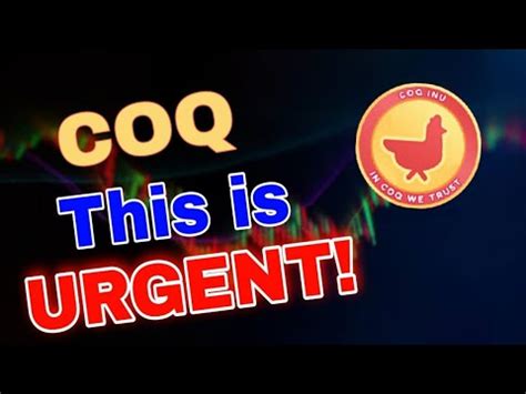 Coq Inu Latest News Today Coq Coin Price Prediction Today Youtube