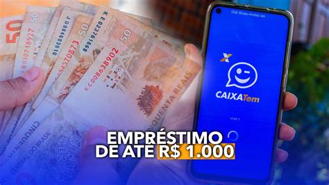 Caixa Tem aplicativo oferece empréstimo de até R 1 000 saiba