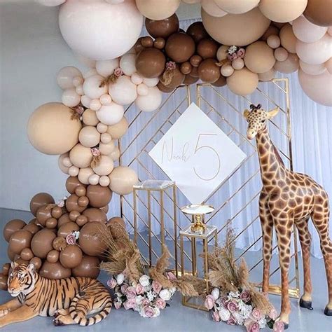 Buy Brown Balloons Garland Arch Kit Double Stuffed Nude Balloons Tan