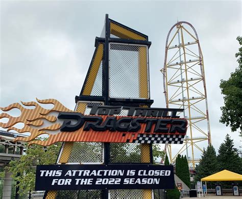 Cedar Point Is Shutting Down Top Thrill Dragster For Good