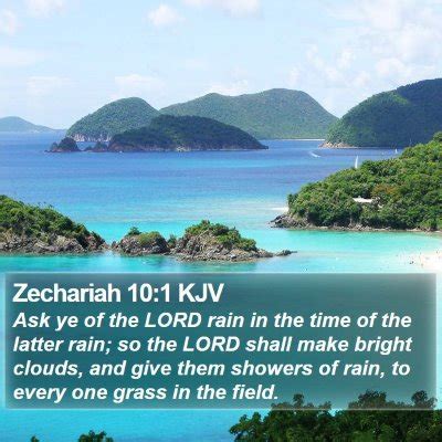 Zechariah 10 Scripture Images - Zechariah Chapter 10 KJV Bible Verse Pictures