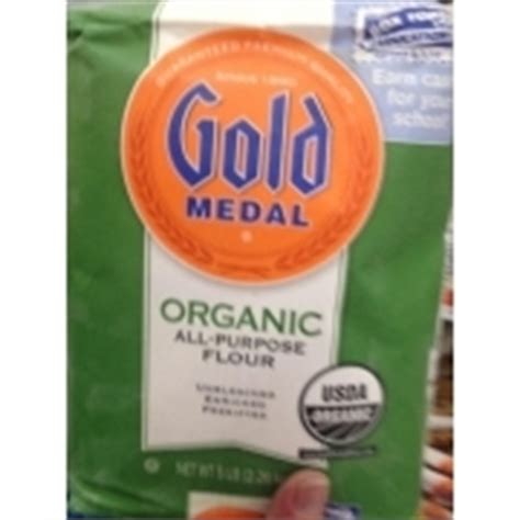 Gold Medal Organic All Purpose Flour Calories Nutrition Analysis