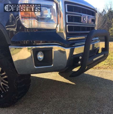 2014 Gmc Sierra 1500 Wheel Offset Aggressive 1 Outside Fender Body