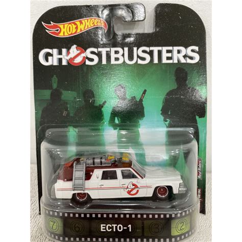 GHOSTBUSTERS ECTO 1 Car Retro Entertainment Real Riders 2017 Hot Wheels Shopee Thailand