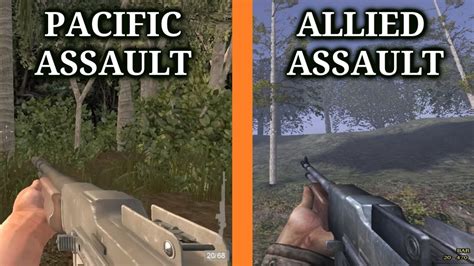 Medal Of Honor Allied Assault Vs Pacific Assault Weapon Comparisonsounds And Animations Youtube