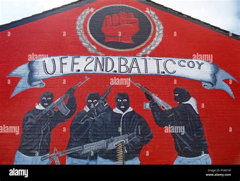 UFF, Ulster Freedom Fighters, Loyalist murals during The Troubles ...