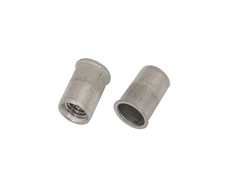 Reduced Head Round Knurled Body Blind Rivet Nut A Jrp Rivets