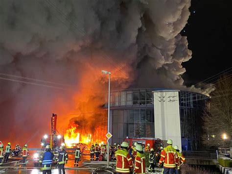 Ermittlungen nach Großbrand bei Burgmaier in Allmendingen laufen noch