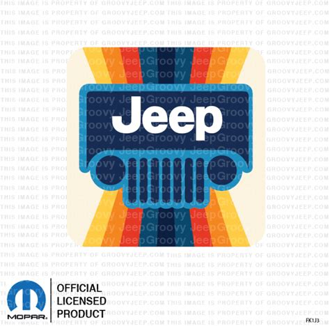 Lifestyle Retro Jeep Window Decal – Groovy Jeep