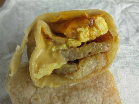 Jack N The Box Breakfast Burrito - Burrito Walls