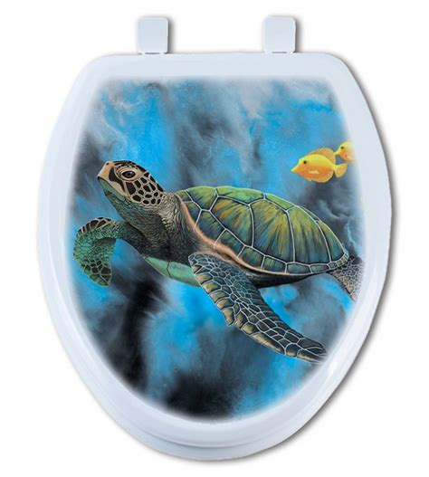 Riding The Tide Turtle Artisans Seats Tgc Artisans ™ Toilet Seat