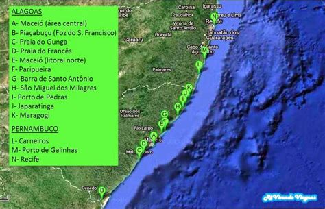 Roteiro de viagem pelo litoral de Alagoas e Pernambuco - RêVivendo Viagens