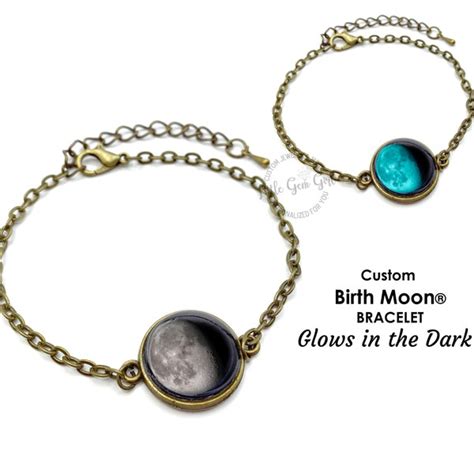 Moon Bracelet Etsy