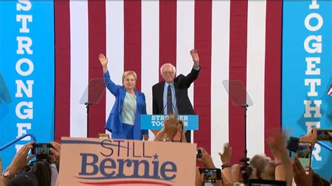 Bernie Sanders Endorses Hillary Clinton Abc11 Raleigh Durham