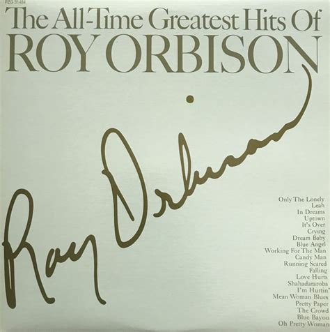 Roy Orbison – The All-Time Greatest Hits Of Roy Orbison (Gatefold ...