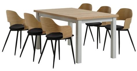 Markskel L Table Gris Hvidovre Chaises Ch Ne Jysk