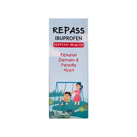 Beli Repass Suspensi 200 Mg 5 Ml 60 Ml Di Halodoc 1 Jam Sampai