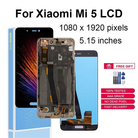 Para Xiaomi Mi Mi Display Lcd Touch Screen Digitador