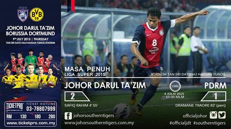 JOHORSouthernTigers On Twitter Congratulations JDT JDTvPDRM MSL2015