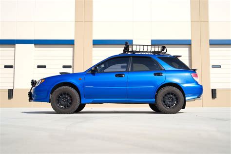 2007 Lifted Off Road Blue Subaru Impreza Wrx Wagon Stephenotico Wrx Wagon Subaru Wrx Wagon