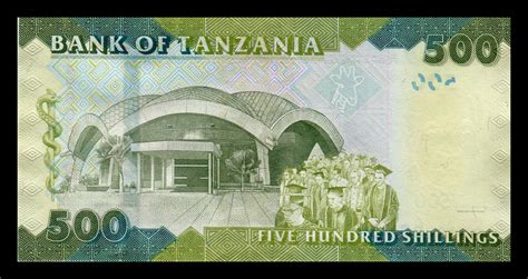 Billete Tanzania 500 Shillings NumismÁtica Martell