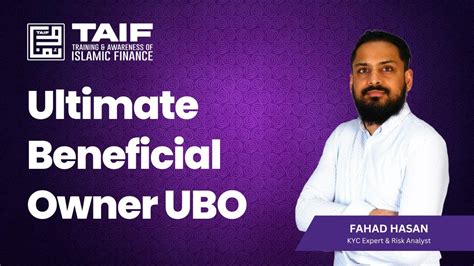 What Is Ultimate Beneficial Owner Ubo Youtube