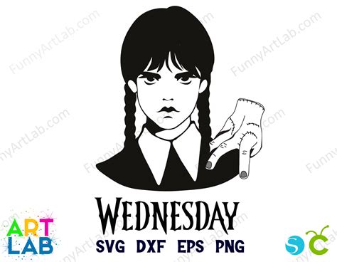 Funny Art Wednesday Addams Print Wednesday Png Wednesday Shirt Diy Svg