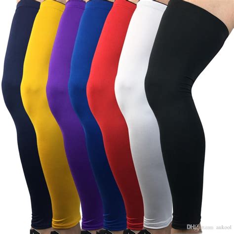 Basketball Leg Sleeve Sock Calf Long Sleeve Compression Wrap Shopee