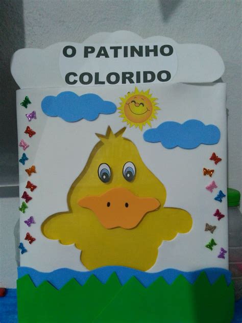 Patinho colorido Atividades para educação infantil Livros de