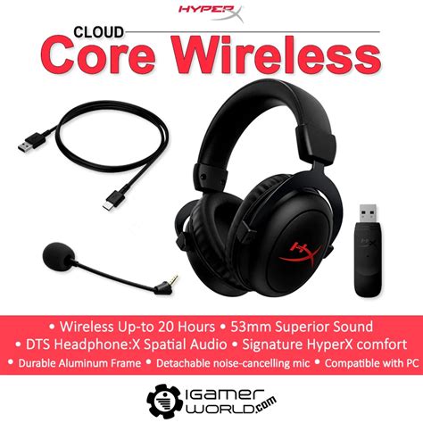 Jual Hyperx Cloud Core Wireless Gaming Headset Shopee Indonesia