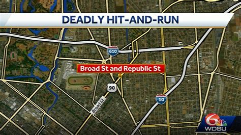 Nopd Searching For Driver Responsible In Deadly Hit And Run