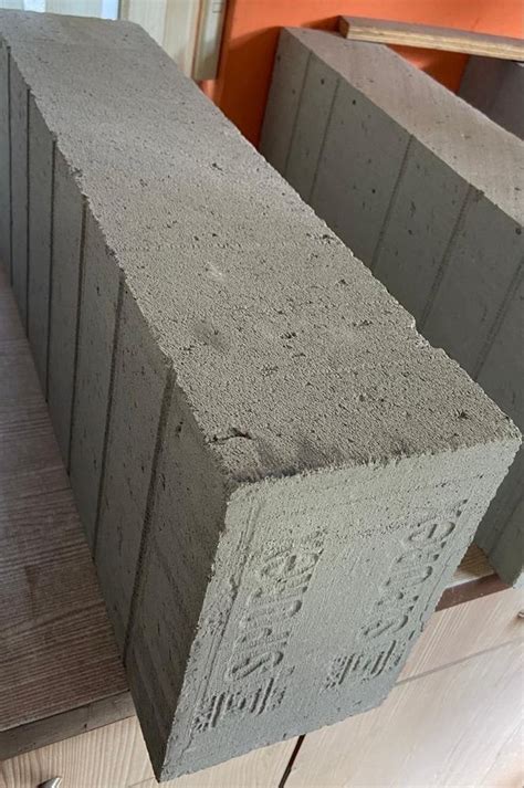 Autoclaved Aerated Concrete Siporex Aac Block Size Mm