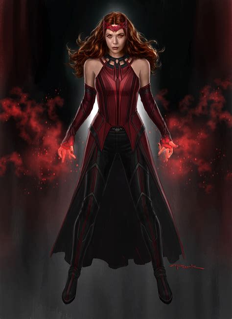 Artstation Scarlet Witch In Wandavision