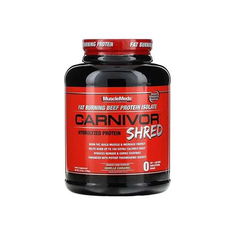 Musclemeds Carnivor Shred 100 Beef Protein Fat Burn Fitzonepk