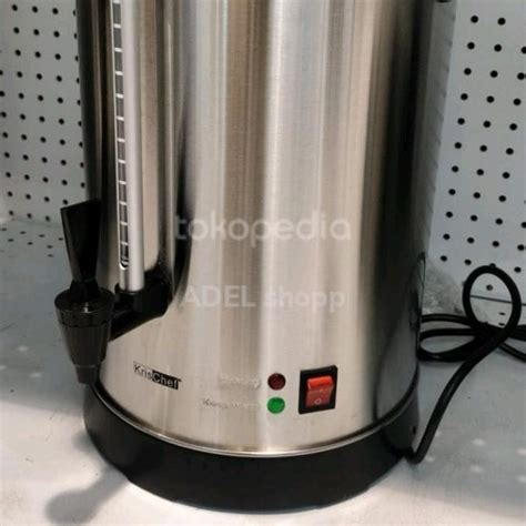 Jual New Teko Listrik Krisbow Krischef Water Boiler Pemanas Air L