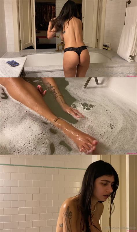 Onlyfans Mia Khalifa Brand New Full Nude Buthtub Shower Xxx P Hot Sex