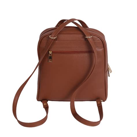 Bolsa Mochila Feminina De Couro Caramelo Loja Online Feminina De