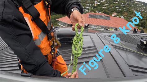 Rope Access Technician Irata Figure 8 Knot Tutorial 🪢 Ropeaccess