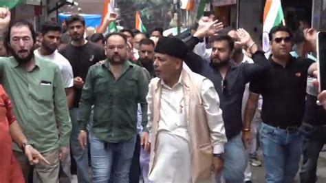 Reasi Protest Rally Held In Support Of Jammu Bandh Youtube