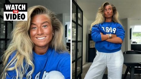 Tiktoker User Camilla Sørensen Mocked For Fake Tan Addiction