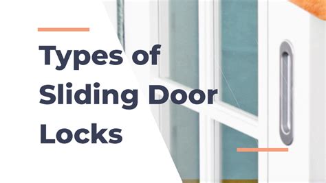 Sliding Glass Door Lock Types Glass Designs