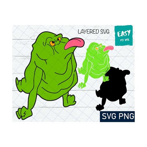 Slimer Ghost SVG, Cricut svg, Clipart, Layered SVG, Horror m | Inspire ...