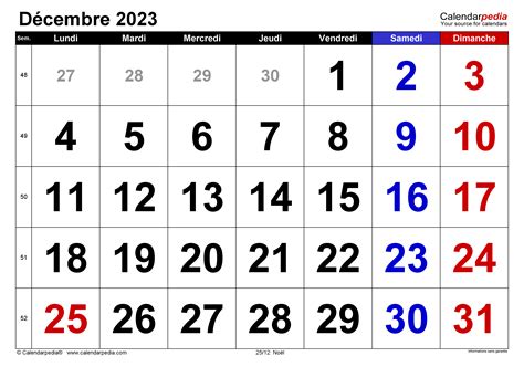 Calendrier Decembre Imprimables Pdfwordexcel Images And Photos