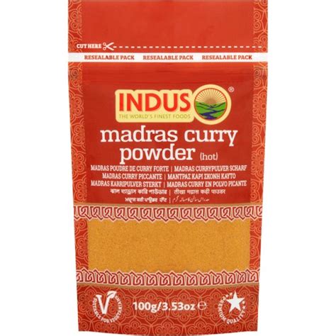 Indus Madras Curry Powder Hot G Compare Prices Where To Buy